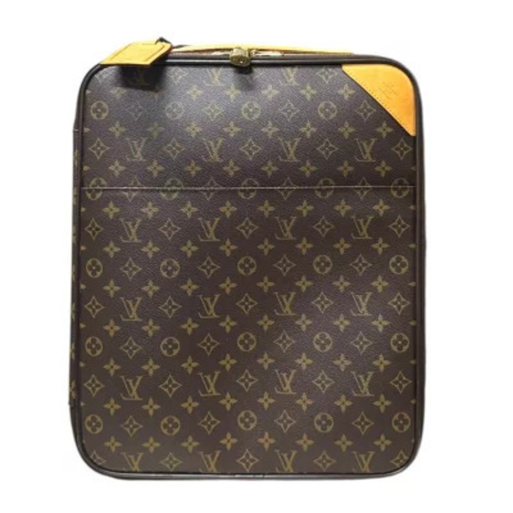 Louis Vuitton Vegas Monogram Carry Bag Canvas Brown